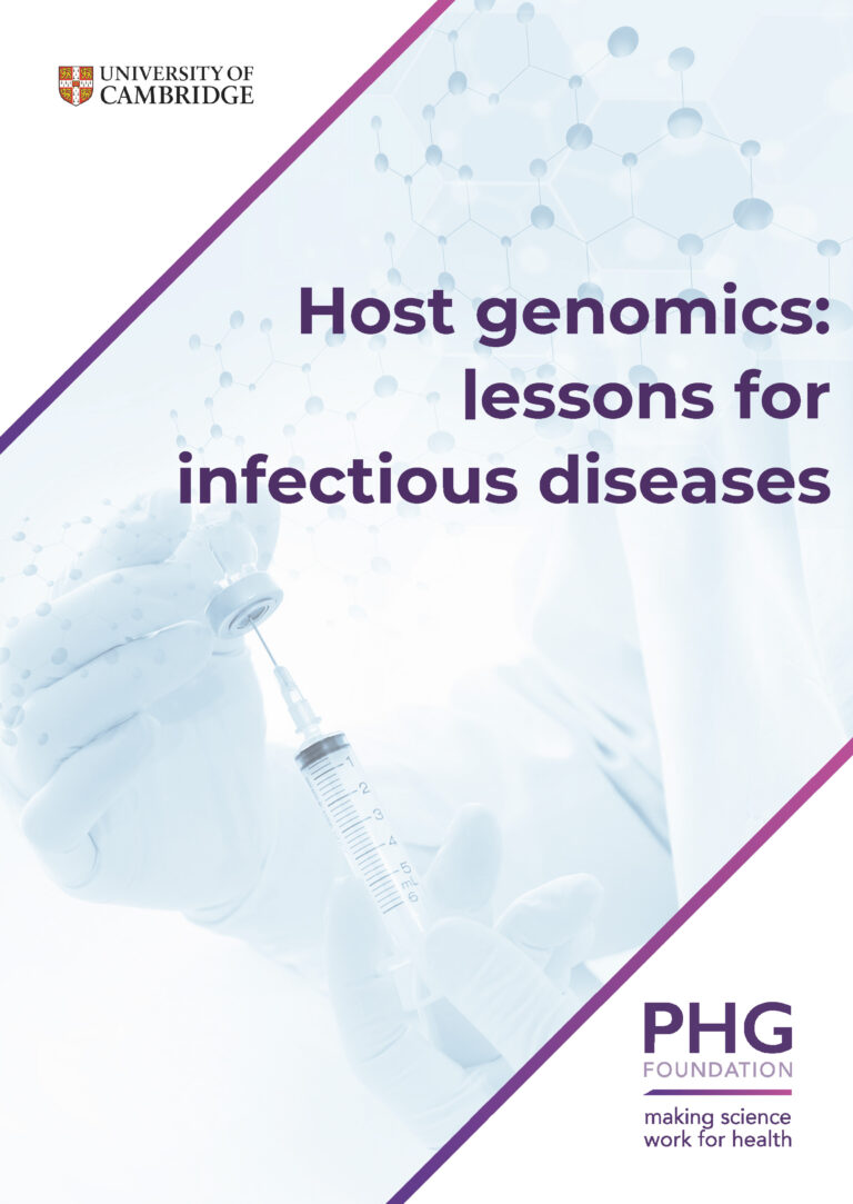 Host Genomics Lessons For Infectious Disease PHG Foundation